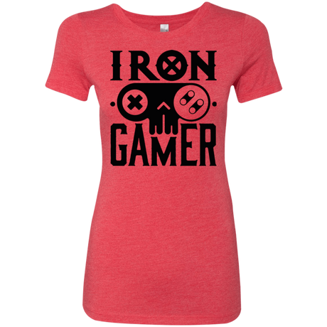 T-Shirts Vintage Red / Small Iron Gamer Women's Triblend T-Shirt