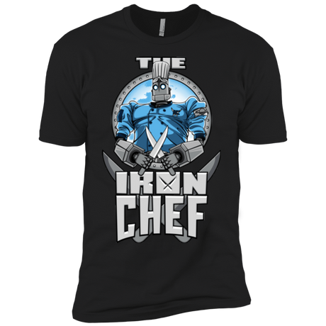 T-Shirts Black / YXS Iron Giant Chef Boys Premium T-Shirt