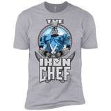 T-Shirts Heather Grey / YXS Iron Giant Chef Boys Premium T-Shirt