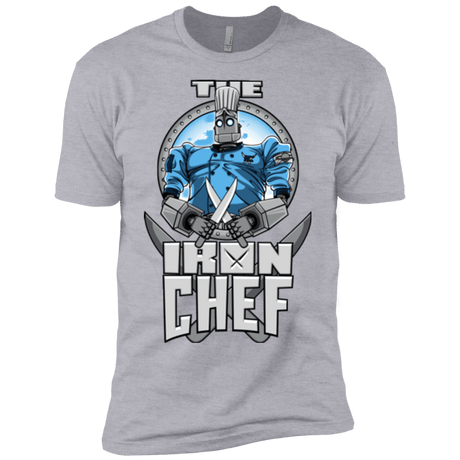 T-Shirts Heather Grey / YXS Iron Giant Chef Boys Premium T-Shirt