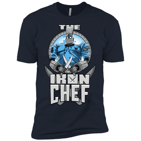 T-Shirts Midnight Navy / YXS Iron Giant Chef Boys Premium T-Shirt