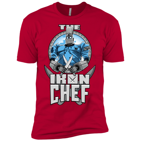 T-Shirts Red / YXS Iron Giant Chef Boys Premium T-Shirt