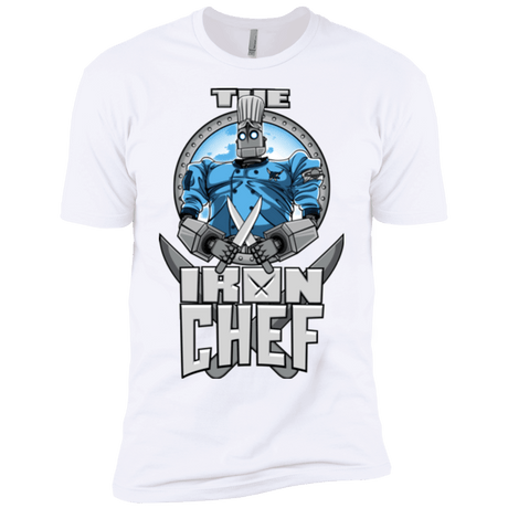 T-Shirts White / YXS Iron Giant Chef Boys Premium T-Shirt