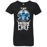 T-Shirts Black / YXS Iron Giant Chef Girls Premium T-Shirt