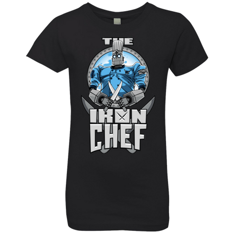 T-Shirts Black / YXS Iron Giant Chef Girls Premium T-Shirt
