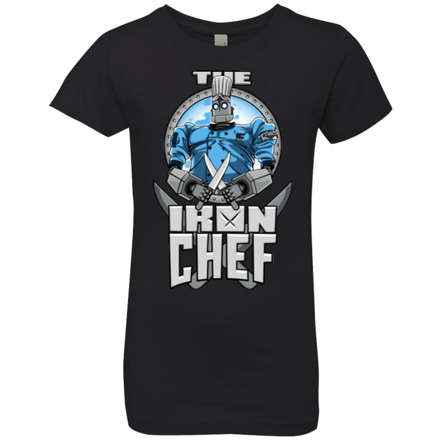 T-Shirts Black / YXS Iron Giant Chef Girls Premium T-Shirt