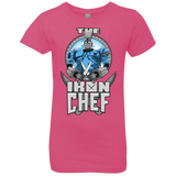 T-Shirts Hot Pink / YXS Iron Giant Chef Girls Premium T-Shirt