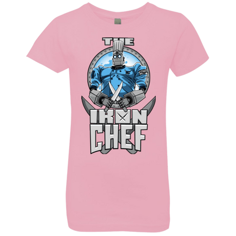 T-Shirts Light Pink / YXS Iron Giant Chef Girls Premium T-Shirt