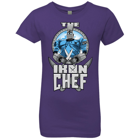 T-Shirts Purple Rush / YXS Iron Giant Chef Girls Premium T-Shirt