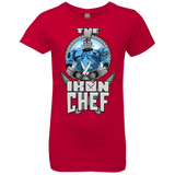 T-Shirts Red / YXS Iron Giant Chef Girls Premium T-Shirt