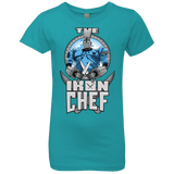 T-Shirts Tahiti Blue / YXS Iron Giant Chef Girls Premium T-Shirt