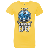 T-Shirts Vibrant Yellow / YXS Iron Giant Chef Girls Premium T-Shirt