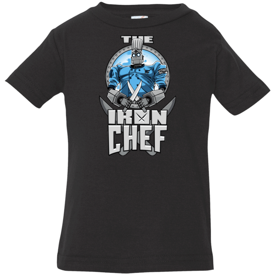 T-Shirts Black / 6 Months Iron Giant Chef Infant PremiumT-Shirt