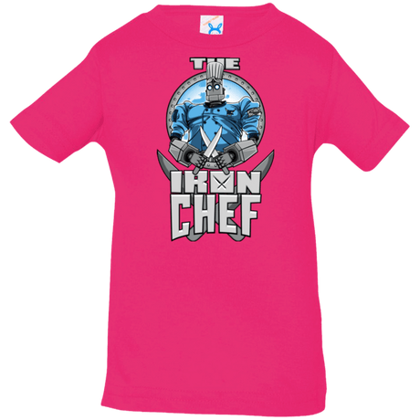 T-Shirts Hot Pink / 6 Months Iron Giant Chef Infant PremiumT-Shirt