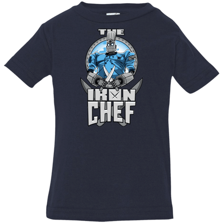 T-Shirts Navy / 6 Months Iron Giant Chef Infant PremiumT-Shirt
