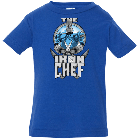 T-Shirts Royal / 6 Months Iron Giant Chef Infant PremiumT-Shirt