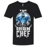 T-Shirts Black / X-Small Iron Giant Chef Men's Premium V-Neck