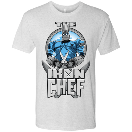 T-Shirts Heather White / Small Iron Giant Chef Men's Triblend T-Shirt