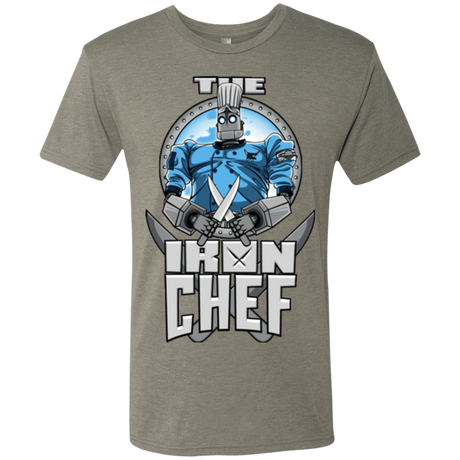 T-Shirts Venetian Grey / Small Iron Giant Chef Men's Triblend T-Shirt