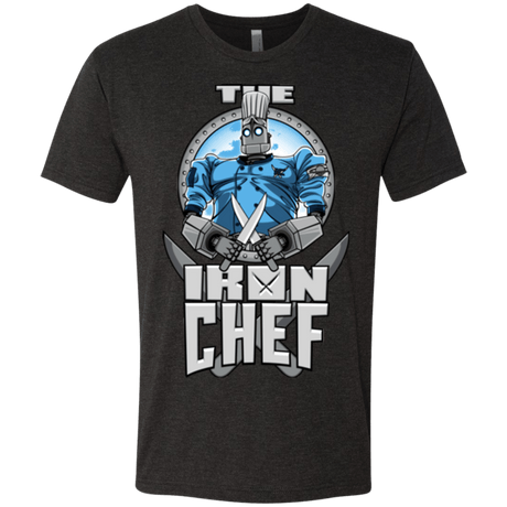 T-Shirts Vintage Black / Small Iron Giant Chef Men's Triblend T-Shirt