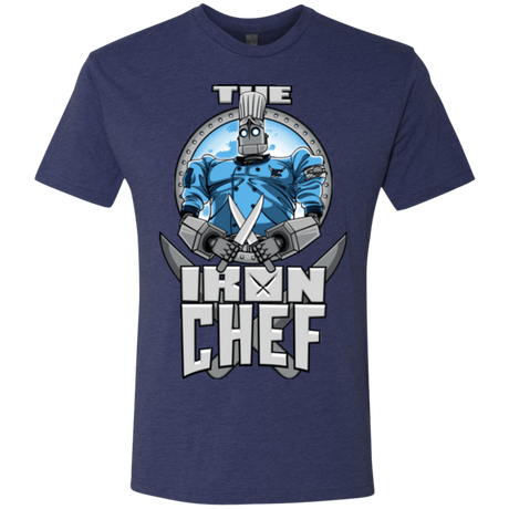 T-Shirts Vintage Navy / Small Iron Giant Chef Men's Triblend T-Shirt