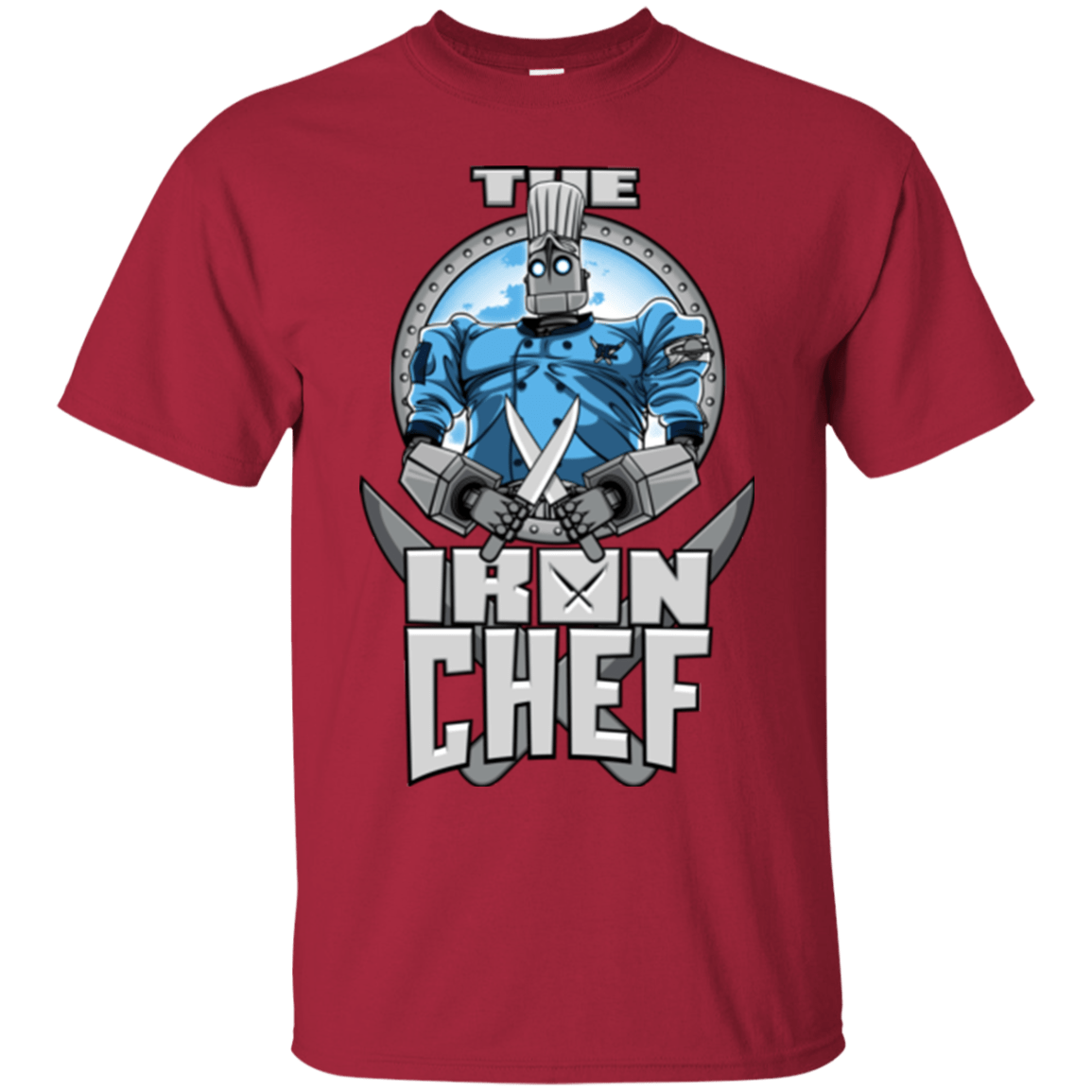 T-Shirts Cardinal / Small Iron Giant Chef T-Shirt