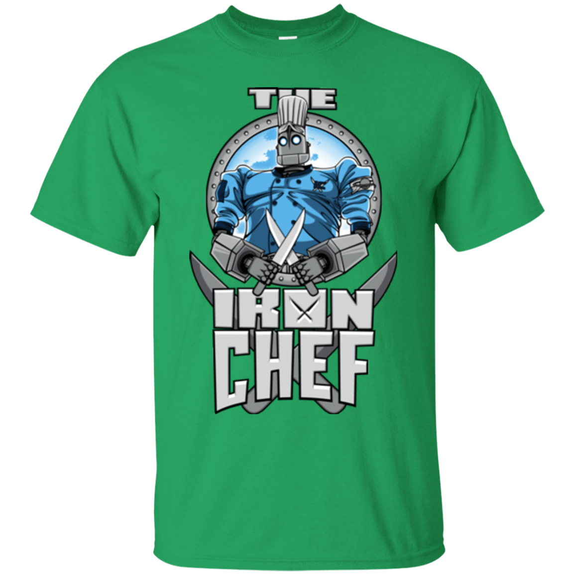 T-Shirts Irish Green / Small Iron Giant Chef T-Shirt