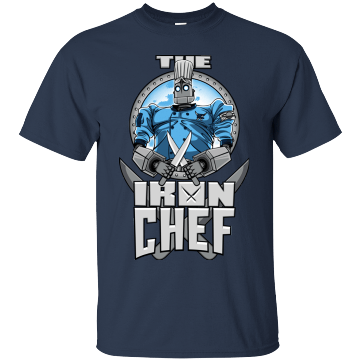 T-Shirts Navy / Small Iron Giant Chef T-Shirt