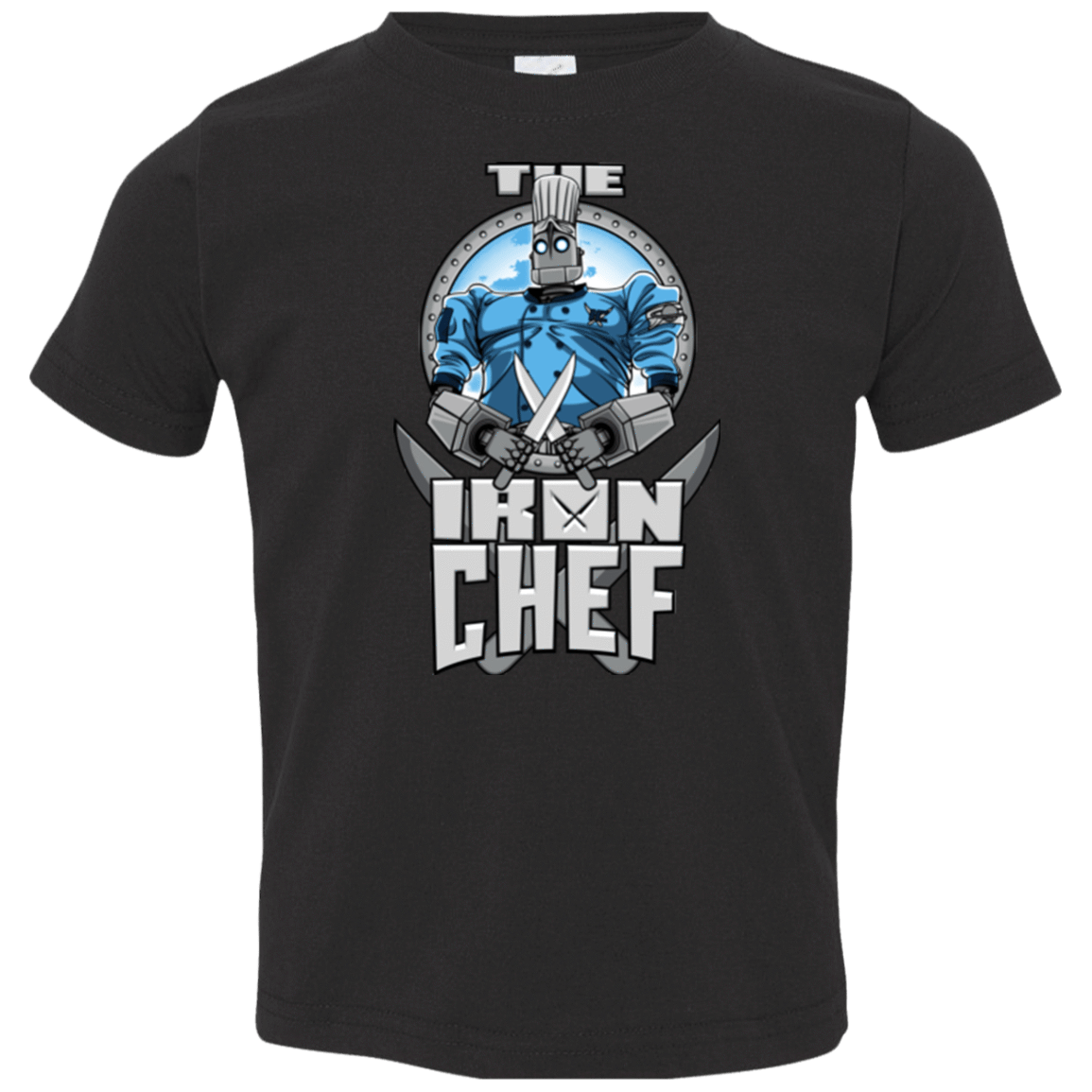 T-Shirts Black / 2T Iron Giant Chef Toddler Premium T-Shirt