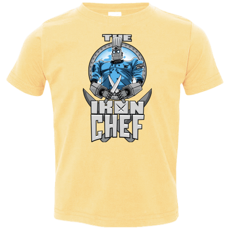 T-Shirts Butter / 2T Iron Giant Chef Toddler Premium T-Shirt
