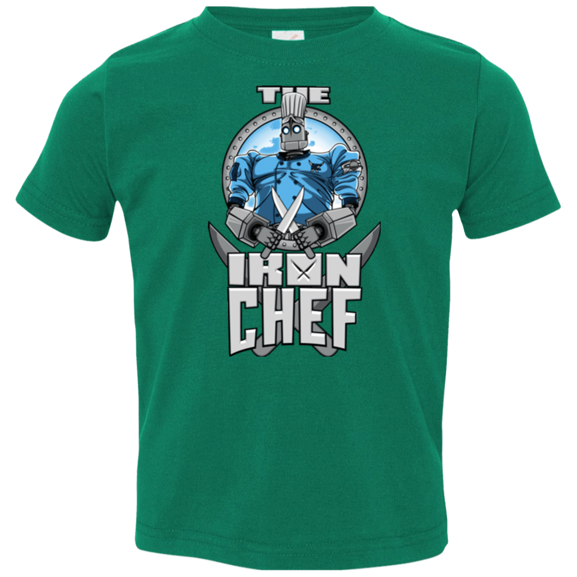 T-Shirts Kelly / 2T Iron Giant Chef Toddler Premium T-Shirt