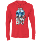 T-Shirts Vintage Red / X-Small Iron Giant Chef Triblend Long Sleeve Hoodie Tee