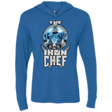 T-Shirts Vintage Royal / X-Small Iron Giant Chef Triblend Long Sleeve Hoodie Tee