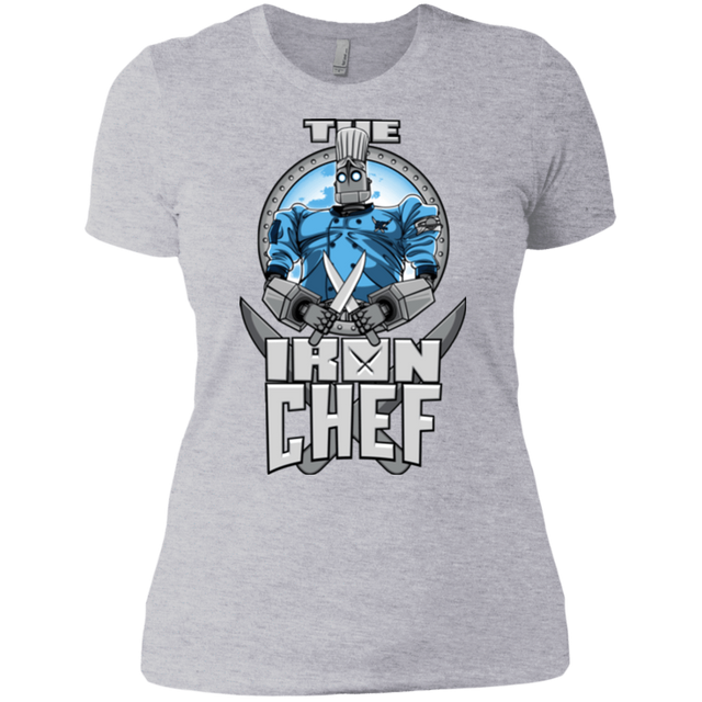 T-Shirts Heather Grey / X-Small Iron Giant Chef Women's Premium T-Shirt