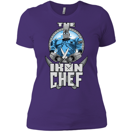 T-Shirts Purple / X-Small Iron Giant Chef Women's Premium T-Shirt
