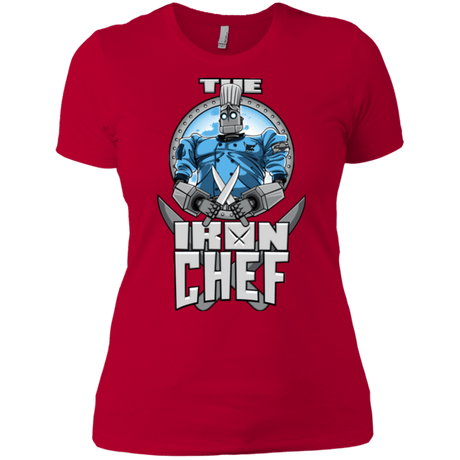 T-Shirts Red / X-Small Iron Giant Chef Women's Premium T-Shirt