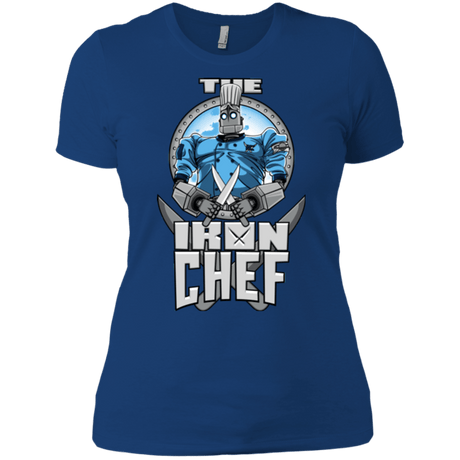 T-Shirts Royal / X-Small Iron Giant Chef Women's Premium T-Shirt
