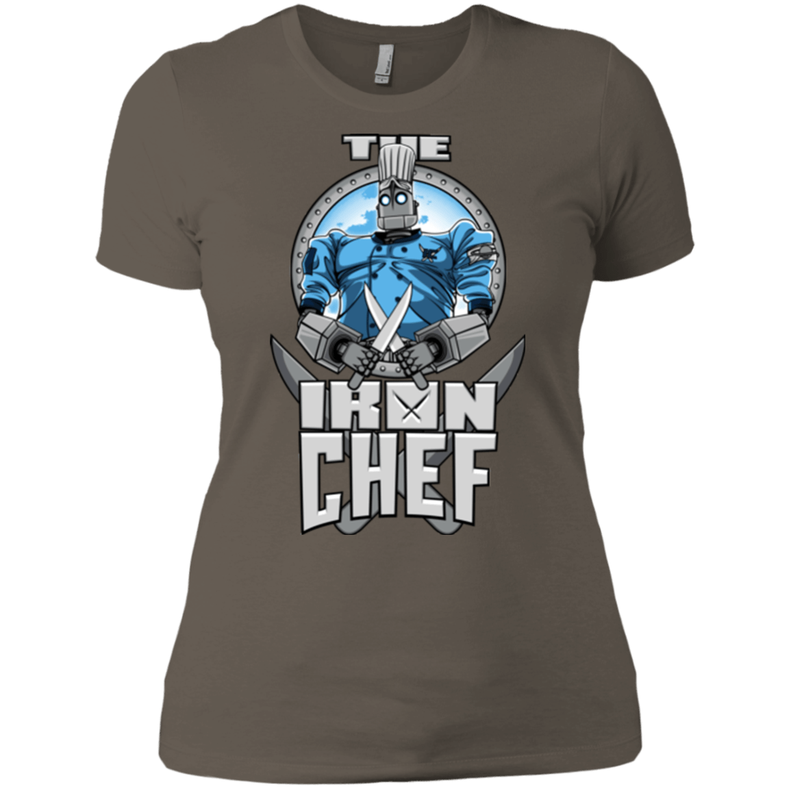 T-Shirts Warm Grey / X-Small Iron Giant Chef Women's Premium T-Shirt