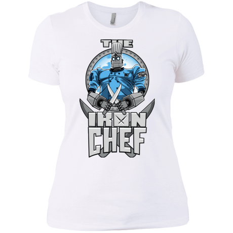 T-Shirts White / X-Small Iron Giant Chef Women's Premium T-Shirt