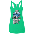 T-Shirts Envy / X-Small Iron Giant Chef Women's Triblend Racerback Tank