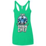 T-Shirts Envy / X-Small Iron Giant Chef Women's Triblend Racerback Tank