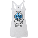 T-Shirts Heather White / X-Small Iron Giant Chef Women's Triblend Racerback Tank