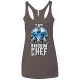 T-Shirts Macchiato / X-Small Iron Giant Chef Women's Triblend Racerback Tank