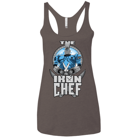 T-Shirts Macchiato / X-Small Iron Giant Chef Women's Triblend Racerback Tank