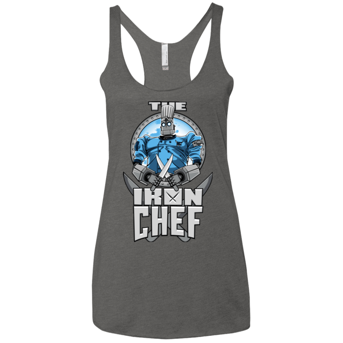 T-Shirts Premium Heather / X-Small Iron Giant Chef Women's Triblend Racerback Tank