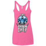 T-Shirts Vintage Pink / X-Small Iron Giant Chef Women's Triblend Racerback Tank