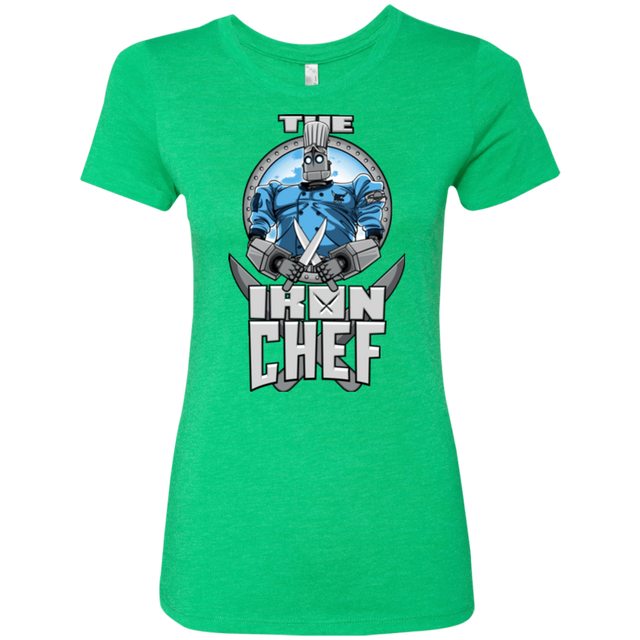 T-Shirts Envy / Small Iron Giant Chef Women's Triblend T-Shirt
