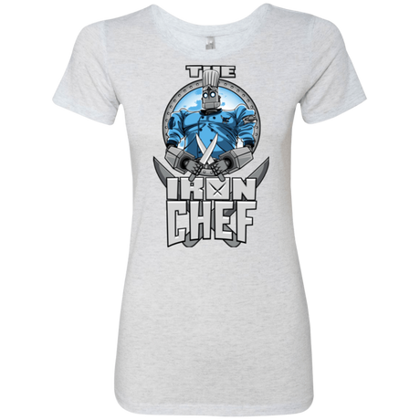 T-Shirts Heather White / Small Iron Giant Chef Women's Triblend T-Shirt