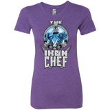 T-Shirts Purple Rush / Small Iron Giant Chef Women's Triblend T-Shirt