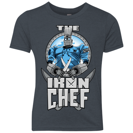 T-Shirts Vintage Navy / YXS Iron Giant Chef Youth Triblend T-Shirt